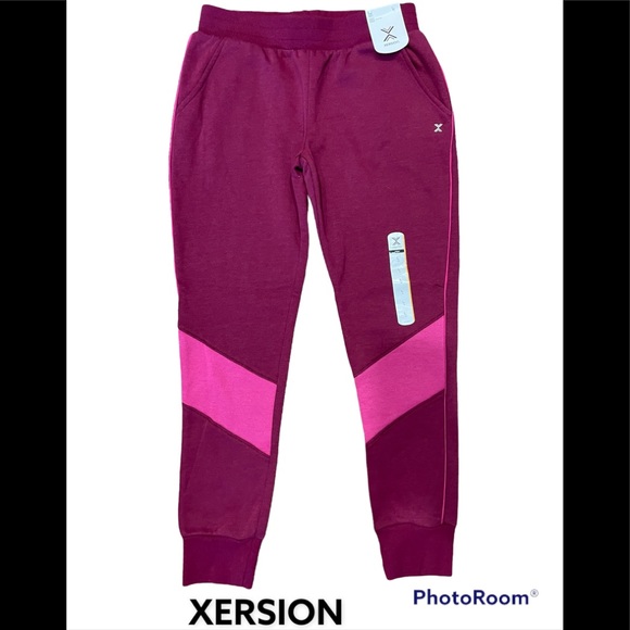 Xersion Other - XERSION QUICK-DRI SWEATPANTS (Color is Rose Wine) - NWT Large